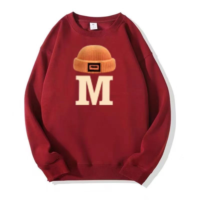 Áo Sweater Chữ M Nam Nữ By PEABOO Unisex Chất Nỉ Lót Bông Form Rộng