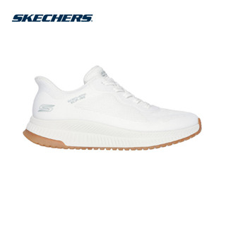 [DUY NHẤT ONLINE] Giày Thể Thao Nữ Skechers Slip-ins BOBS Squad 4 Staple Look Thường Ngày - 117624-WHT Online Sale