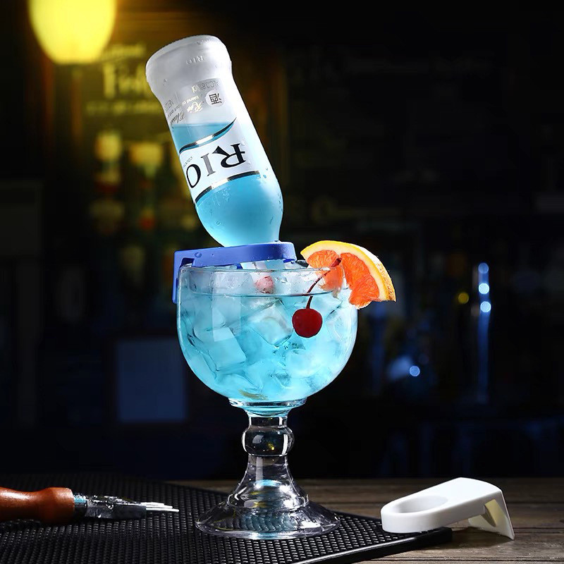 Cocktail Khóa Kính Cốc Thủy Tinh Nước Ly Uống Bia Ly Dung Tích Lớn Chén Thánh Vẽ Bia Ly LL2Z