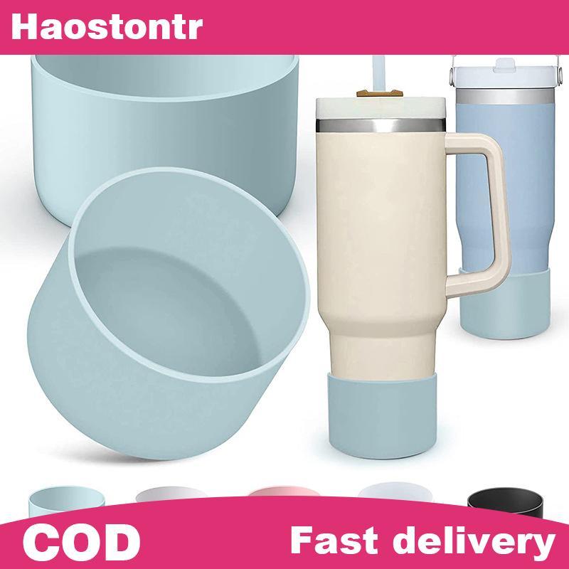 Haostontr Silicone Cup Bảo Vệ Đệm Cho Stanley Quencher Adventure 40oz Tumbler Có Tay Cầm & Stanley I