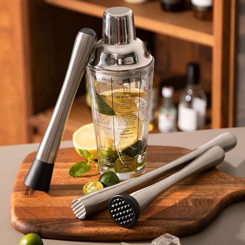 Cotail Muddler Máy nghiền trái cây Máy trộn búa đá cho Barware Bartender Home Party Drink Mixing Too