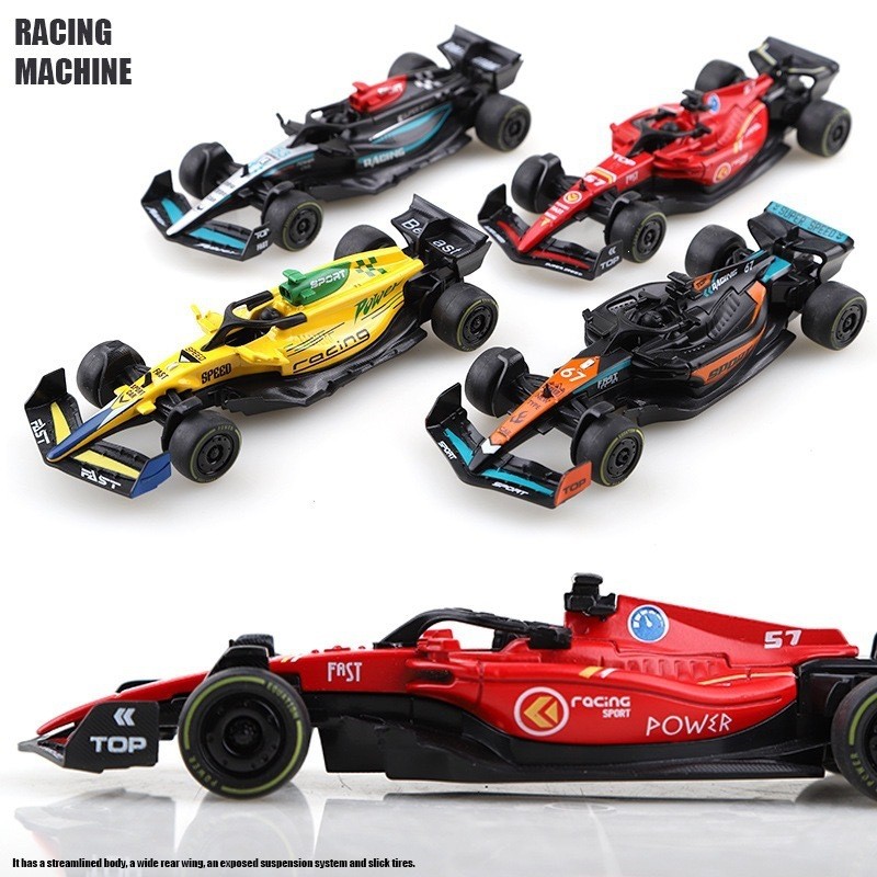 Hàng sẵn có Bán chạy Ferrari F1 Formula Car F1-75 Model Hợp kim Xe thể thao nhỏ SF23 Racing Car Đồ t