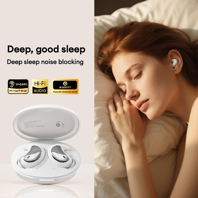 Lenovo LE203 Tai nghe ngủ Tai nghe Bluetooth Độ trễ thấp In-Ear HIFI Chất lượng âm thanh Bluetooth 6.0 | BigBuy360 - bigbuy360.vn