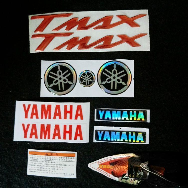 Suitable for TMAX560 external stickers, TMAX500, TMAX530 motorcycle side reflective decorative stick