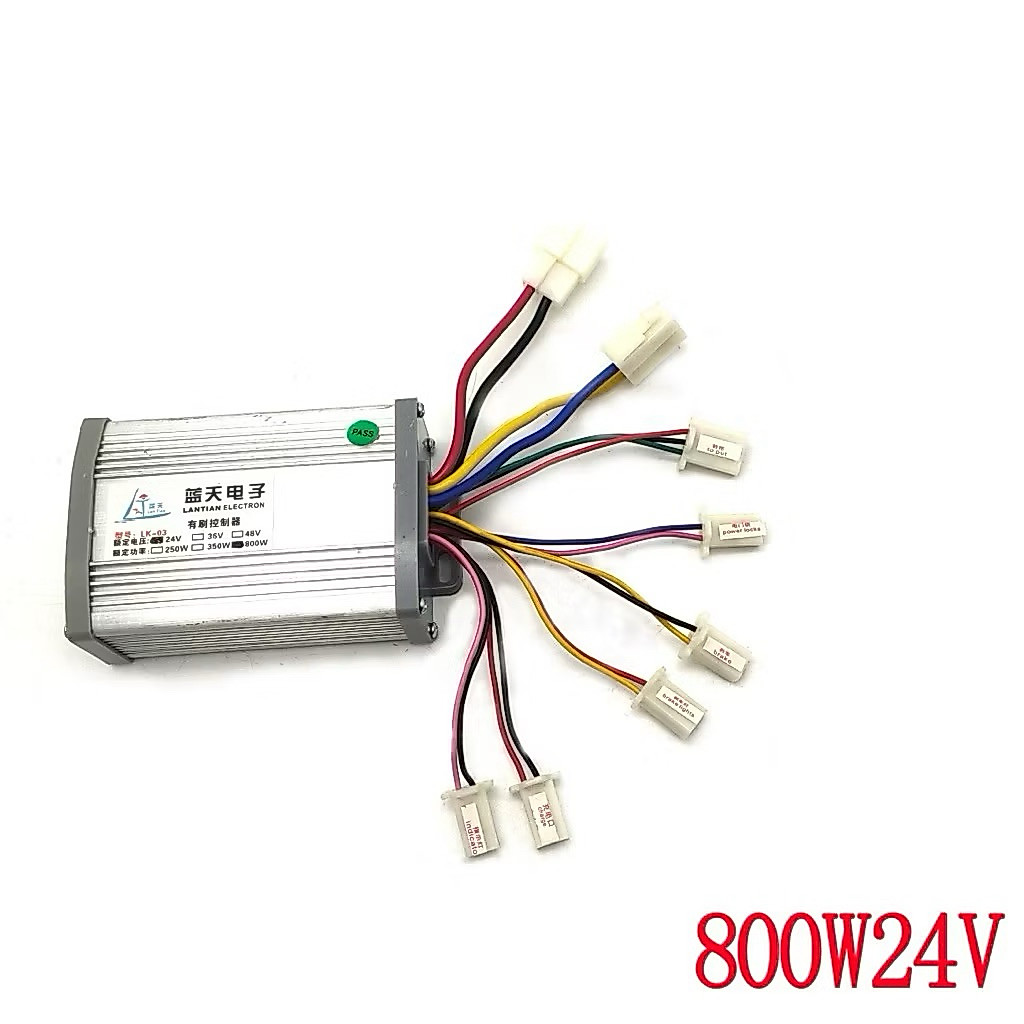 Bộ điều tốc 24V800w,Bộ ic xe điện 24v