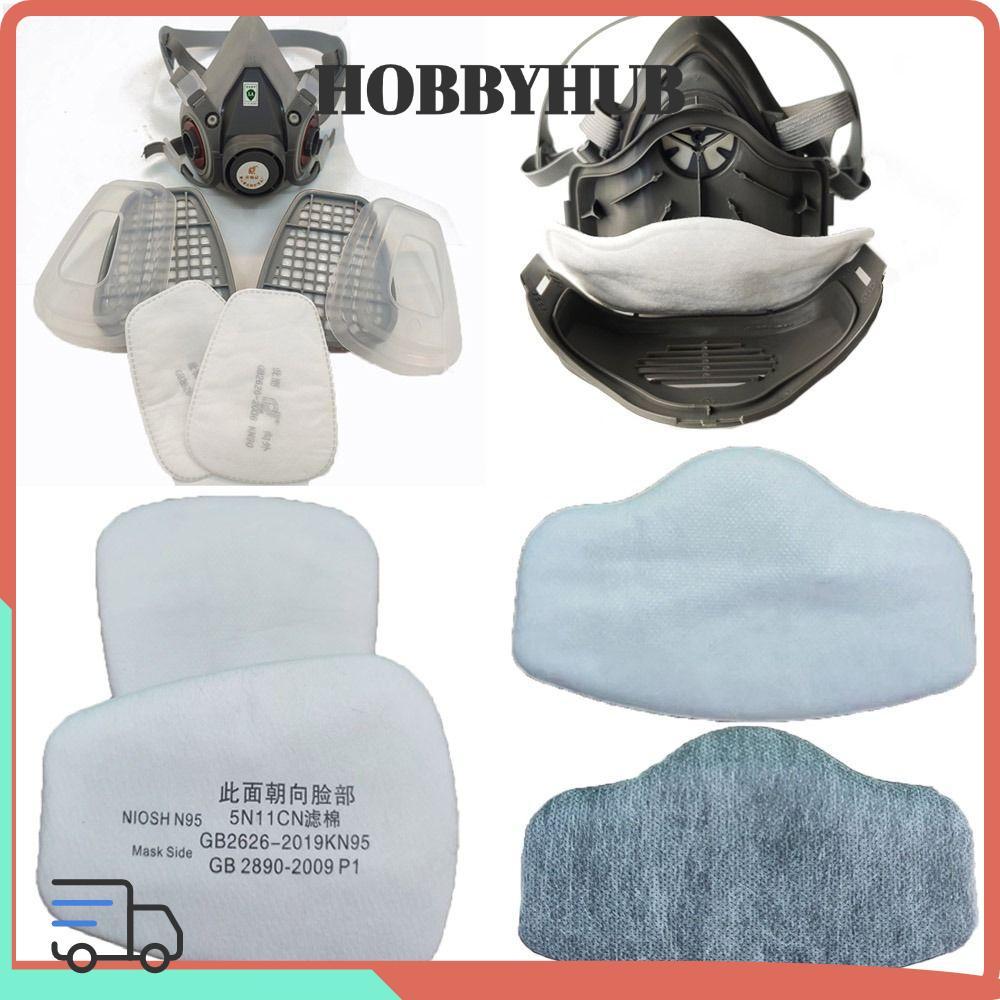 HOBBYHUB 10 / 20 / 50 CHIẾC Lọc Chống Bụi Cotton Trắng Dụng Cụ Cho 5N11CN 3701CN Đa Năng
