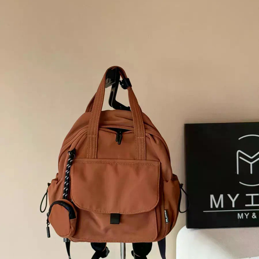Ba lô vải nữ Ba lô đi học Mini thông thường Ba lô du lịch