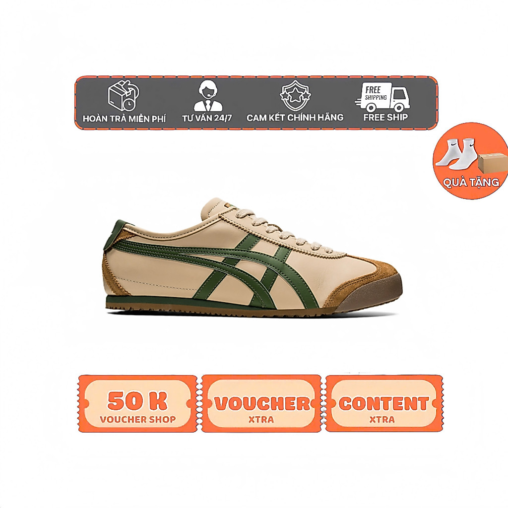 Giày Onitsuka Tiger Mexico 66 ‘Beige’