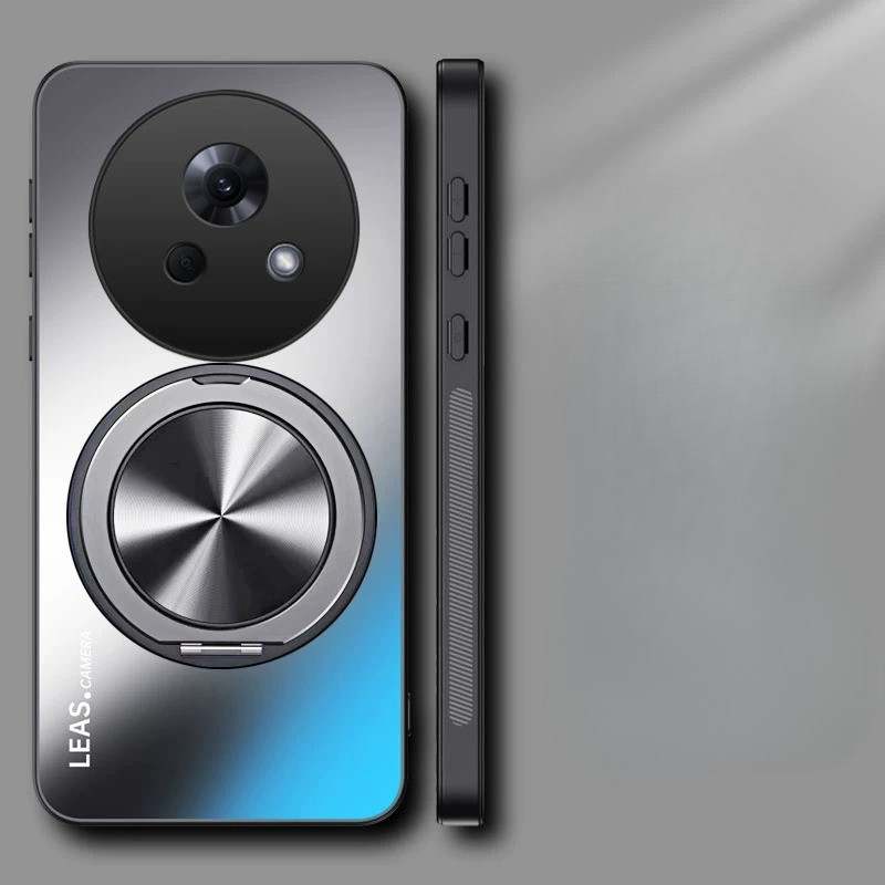 AG Mờ Từ Đứng Đứng Ốp lưng Meizu Lucky 08 Ốp Lưng Cứng Chống Sốc Ốp Lưng Cho Meizu Lucky 08