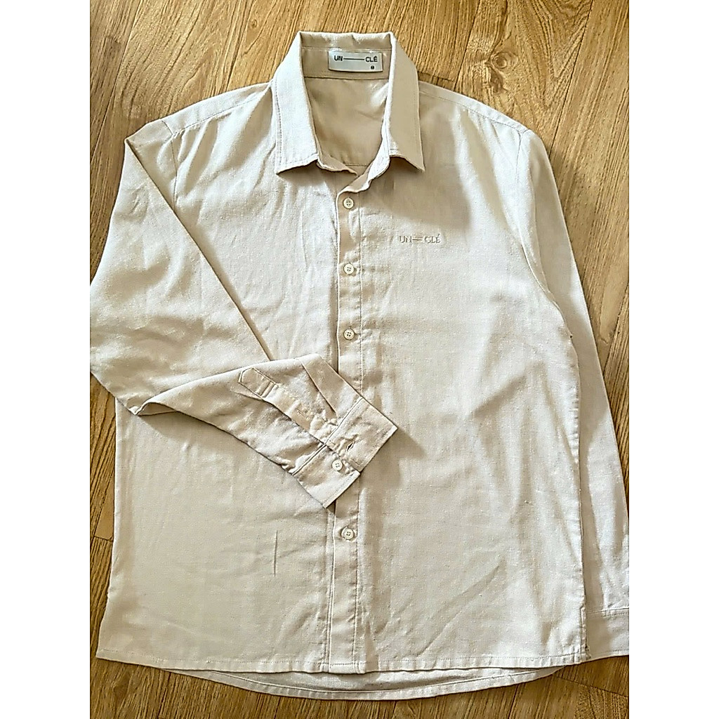 Áo sơ mi Linen Uncle size M (55-65kg)