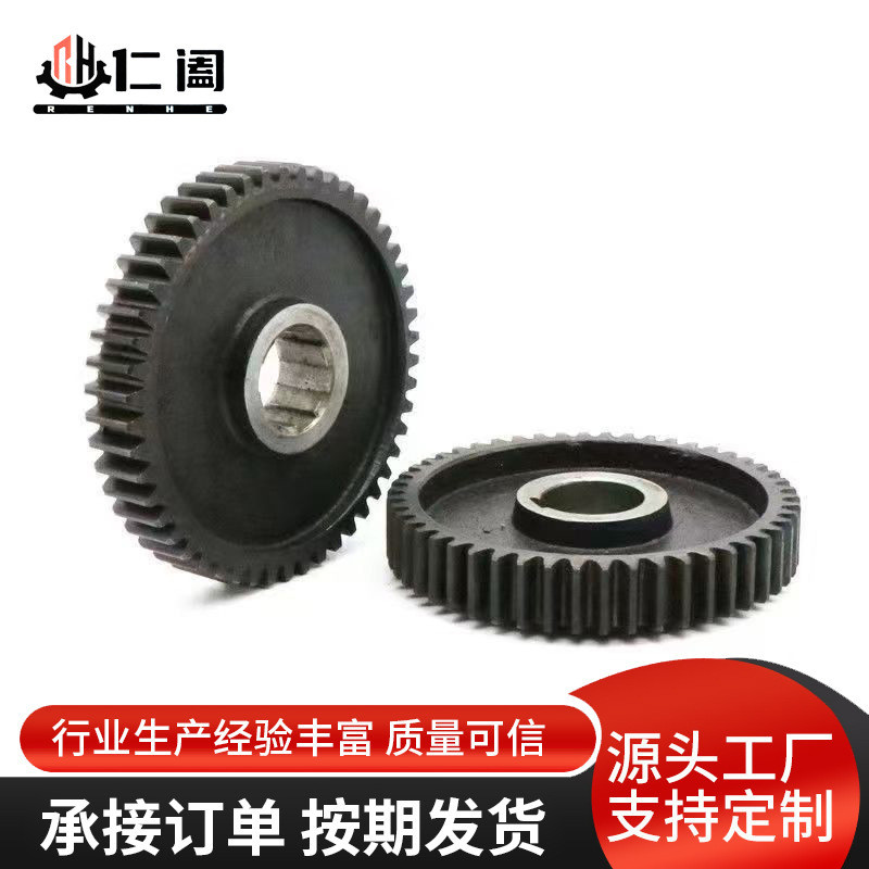 Bánh răng hình trụ 8-12 Khuôn chống mài mòn Bánh răng Nylon Bánh răng hình trụ Hộp số công nghiệp Ph