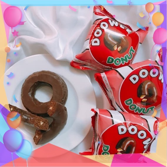 bánh donut socola - siêu ngon
