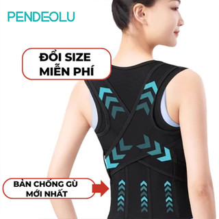 PENDEOLU Đai Chống Gù Lưng,Đai Chống Gù Điều Chỉnh Tư Thế Hỗ Trợ Định Hình, Cải Thiện Vóc Dáng,Định Hình Lưng Cho Nam Nữ