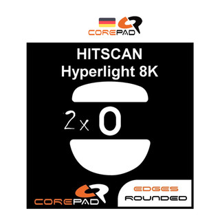 Feet chuột PTFE Corepad Skatez PRO HITSCAN Hyperlight 8K Wireless (2 bộ) - Corepad official store