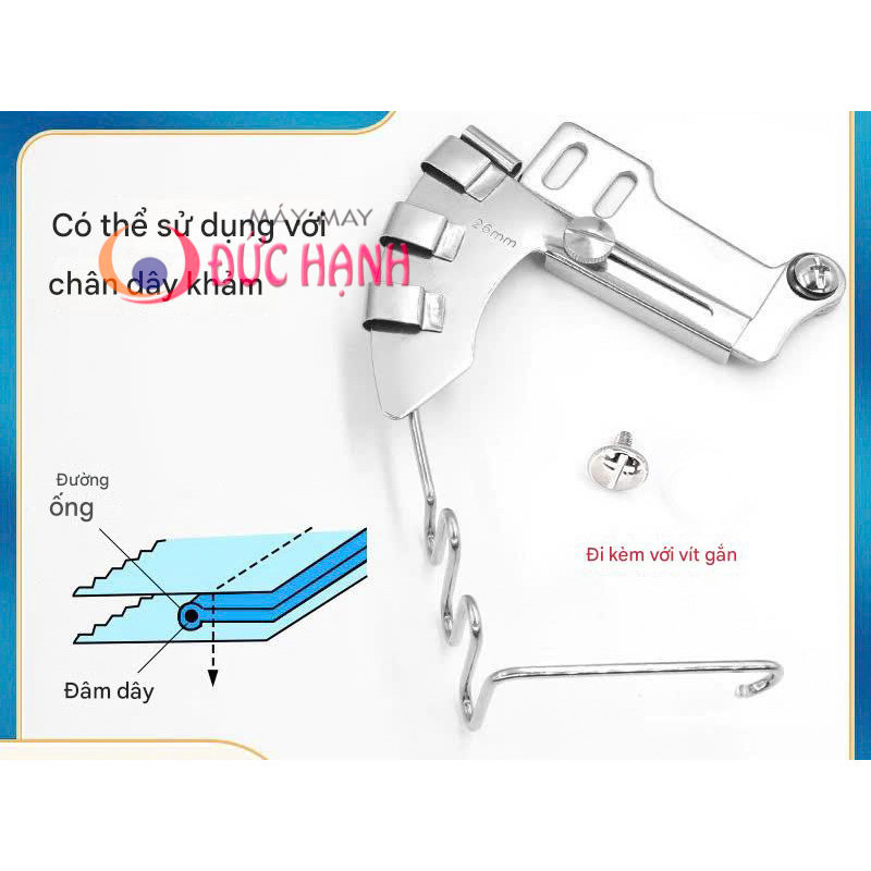 Cử Viền Lé 1 Kim Công Nghiệp và Gia Đình - Sự Lựa Chọn Đa Năng cho May Mặc