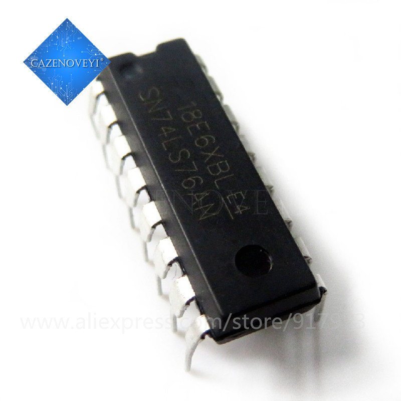 10 Mảnh SN74LS76AN SN74LS76N HD74LS76AP HD74LS76P 74LS76 DIP-16 chip gốc mới