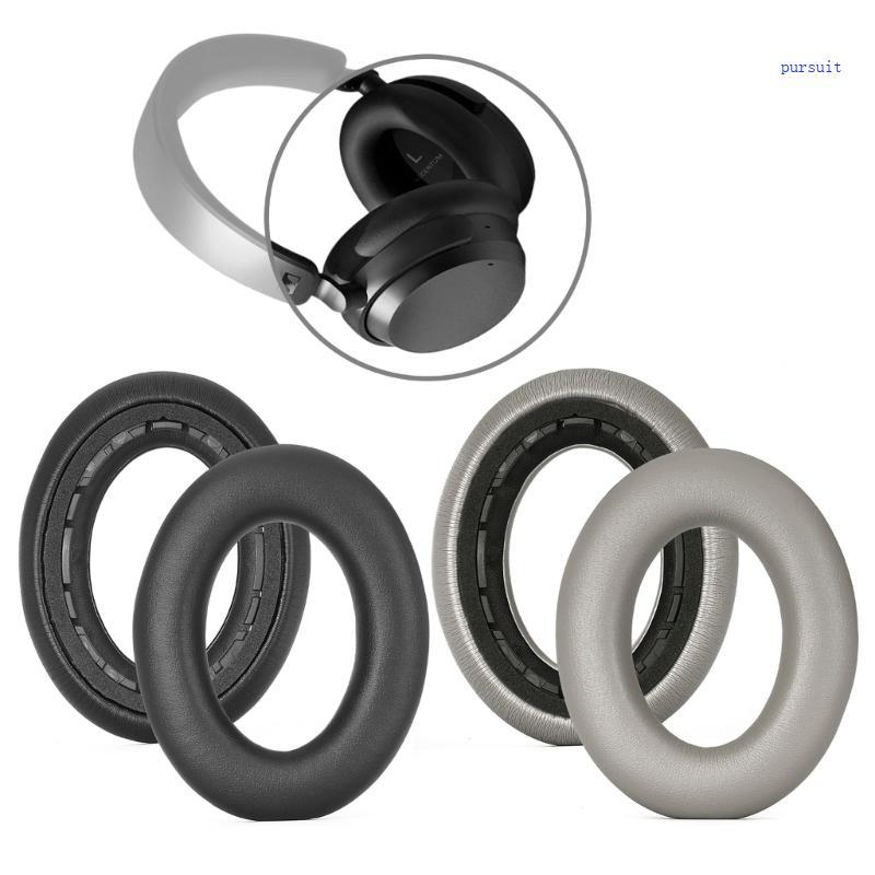 SUIT Protein Leather Earpads cho Accentum Accentum + Tai nghe Miếng bọt biển mềm Đệm tai cách ly tiế