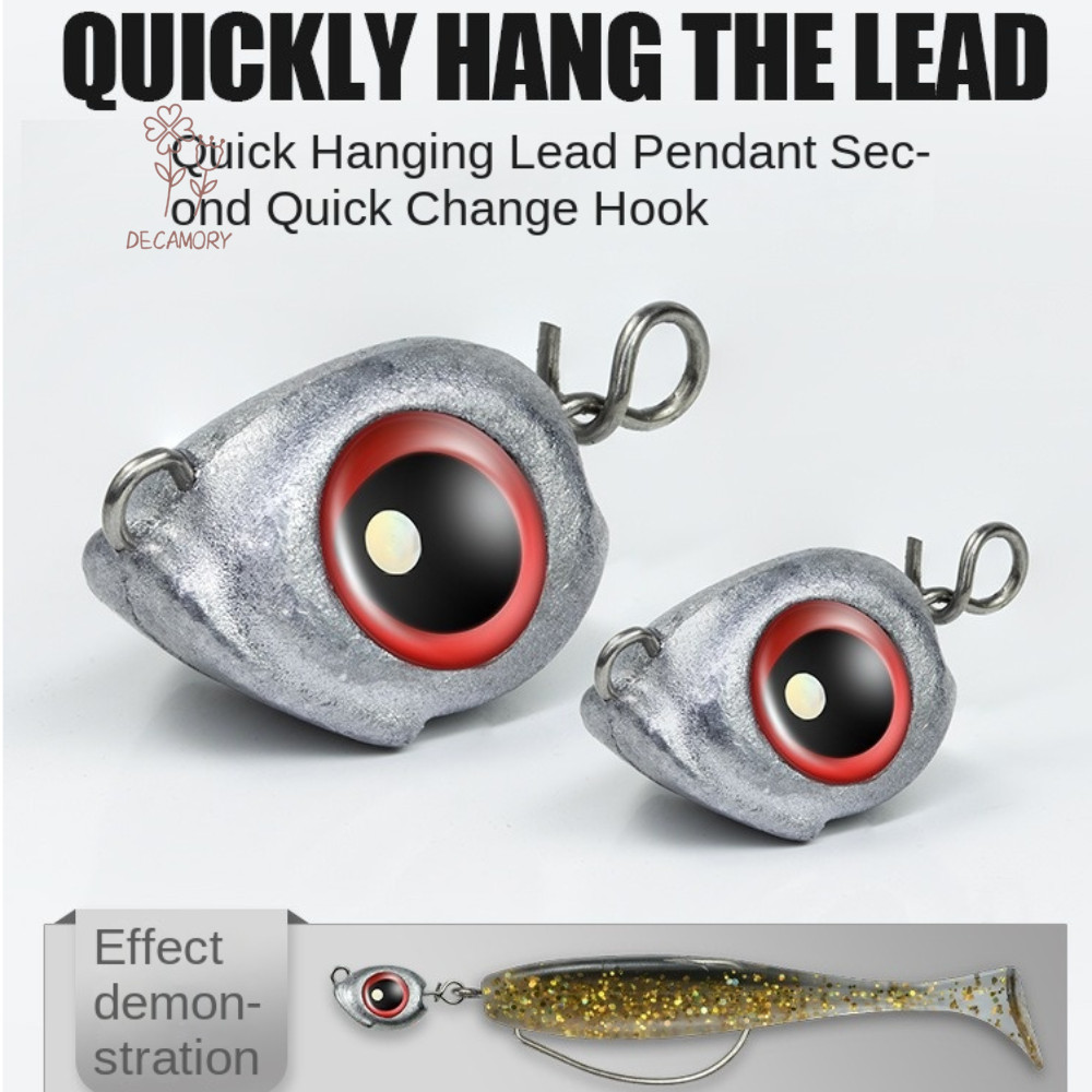 SHOUKEY Chì Head Bait sinker, 3.5g / 5g / 7g / 10g Jig Head Swimbait Jig Heads, 2025 Đáy Cứng Mềm Gi