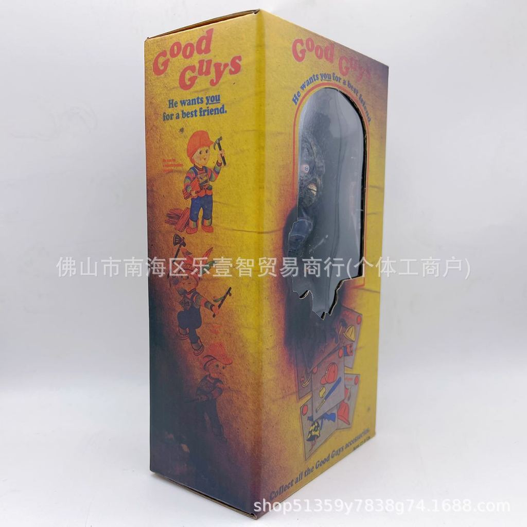 Ghost Baby Return Neca Hình Phiên Bản Giới Hạn Romper Burnt Phiên Bản chucky Curious Good Doll Đồ Ch