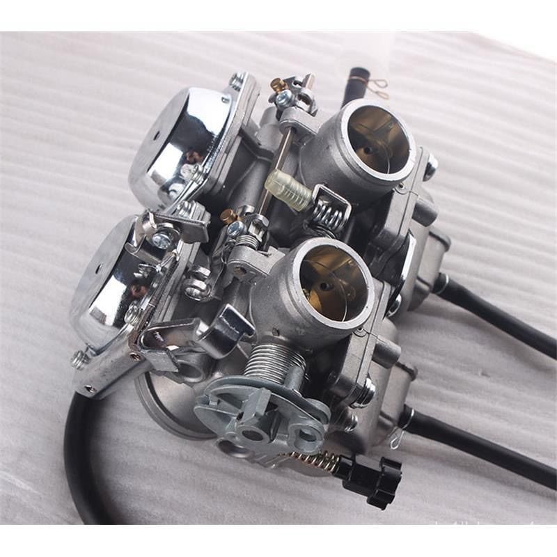 Bình xăng con xe máy 2 xi lanh Honda CBT125 CBT250 Rebel CA250 bộ chế hòa khí động cơ đôi chính hãng