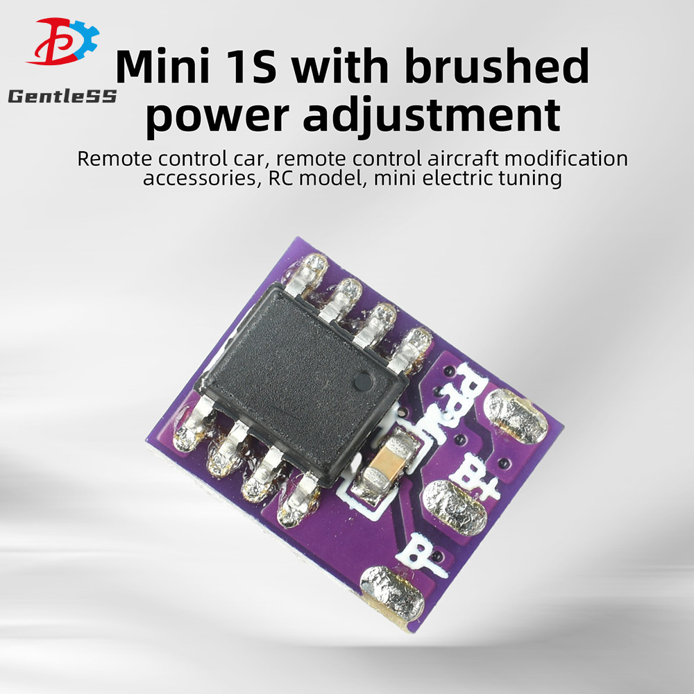 Mini 1S Bàn Chải Một Chiều Và Hai Hướng ESC Điều Khiển Từ Xa Ô Tô Và Máy Bay Sửa Đổi Các Bộ Phận RC 