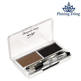 Bột mày 2 ô Mira Eyebrow Cake 7g Chính hãng