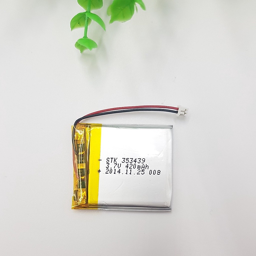 Pin Cảm biến áp suất Lốp siêu mỏng 3.7V 420mah 353439 - 800mAh 603040