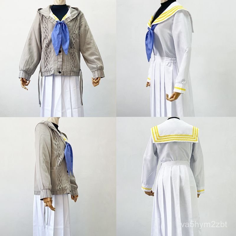 Trang phục cosplay Kozeki Ui game Blue Archive set đồ gồm áo khoác măng tô thu đông hóa trang nhân v