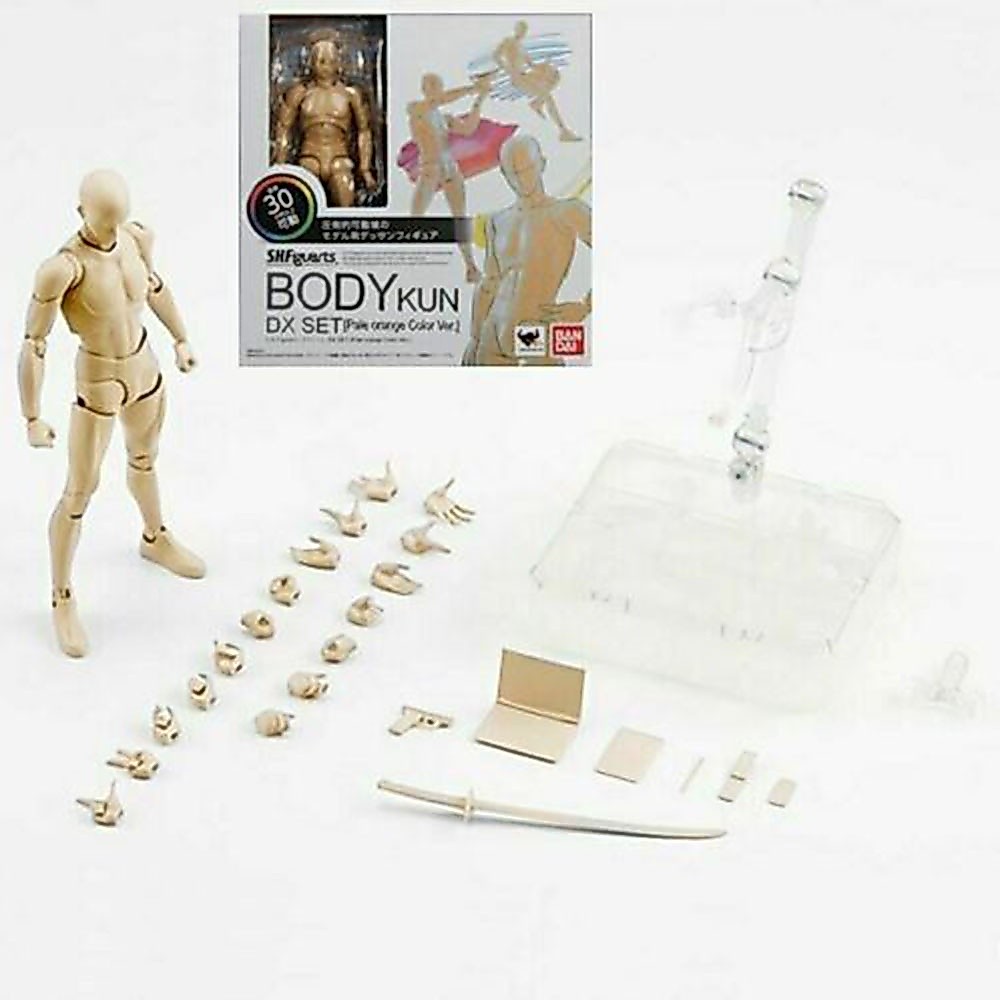 Moveable Drawing Figures For Artists Action Figure Model Human Mannequin Kit Skin