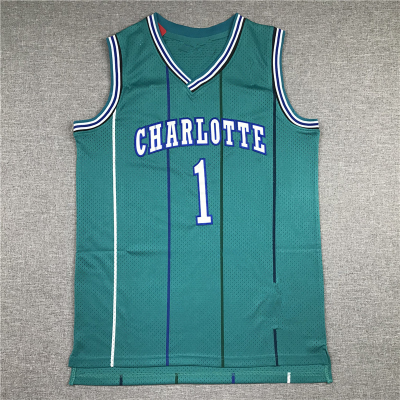 Wasp 1 BÓNG JERSEY BOGUES BASKETBALL JERSEY
