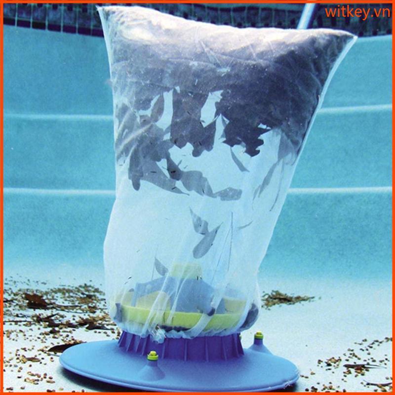 Leaf Suction Device Collection Bag Pool Filter Basket Skimmer Socks Cleaner Part