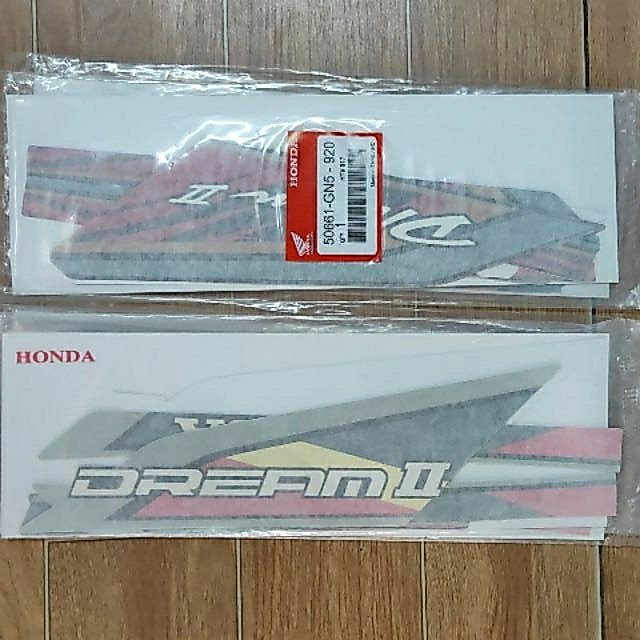 Tem Dream Thái chính hãng Honda (dán dàn áo xe máy, trang trí thân xe tem 3 lớp (ba)phụ tùng phụ kiệ