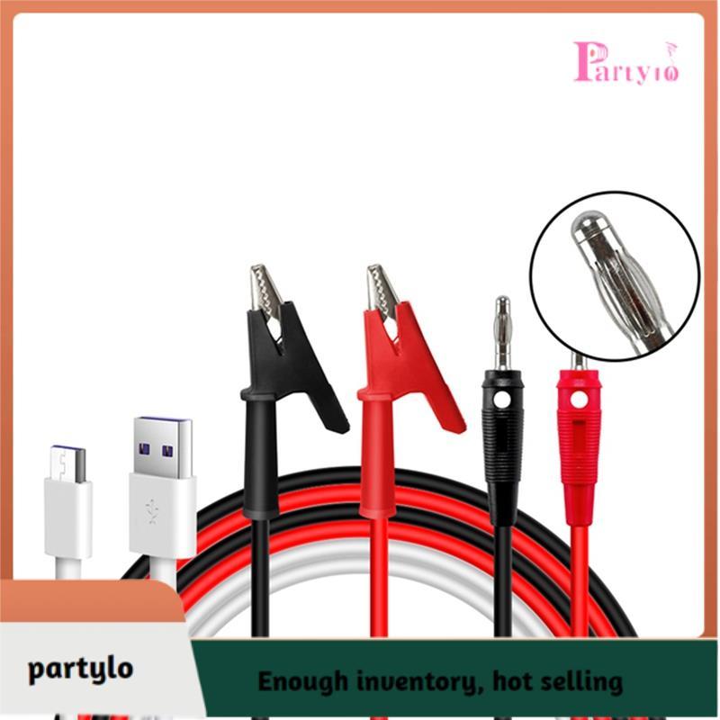 [partylo] Cáp kiểm tra kẹp cá sấu mới và cáp truyền thông Nicro cho đầu ra RD6006 RD6012 RD6024