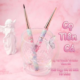 Cọ Tiên Cá Cọ Chuyên Dụng Tô Màu Tranh Số Hóa Dùng Để Đi Nét Và Tô Màu Chuyên Cho Màu Nước Màu Acrylic