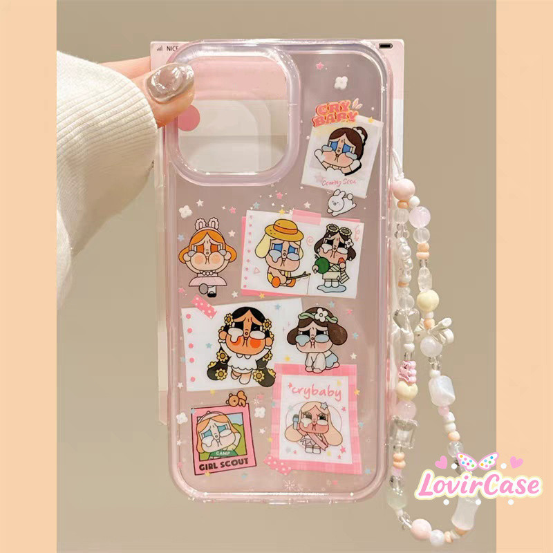 Ốp Lưng Cho IPhone Nước hoa hồng Crybaby Crybaby Case XR Air 14 11 17 12 13 16 15 Pro Max X XS Max 1