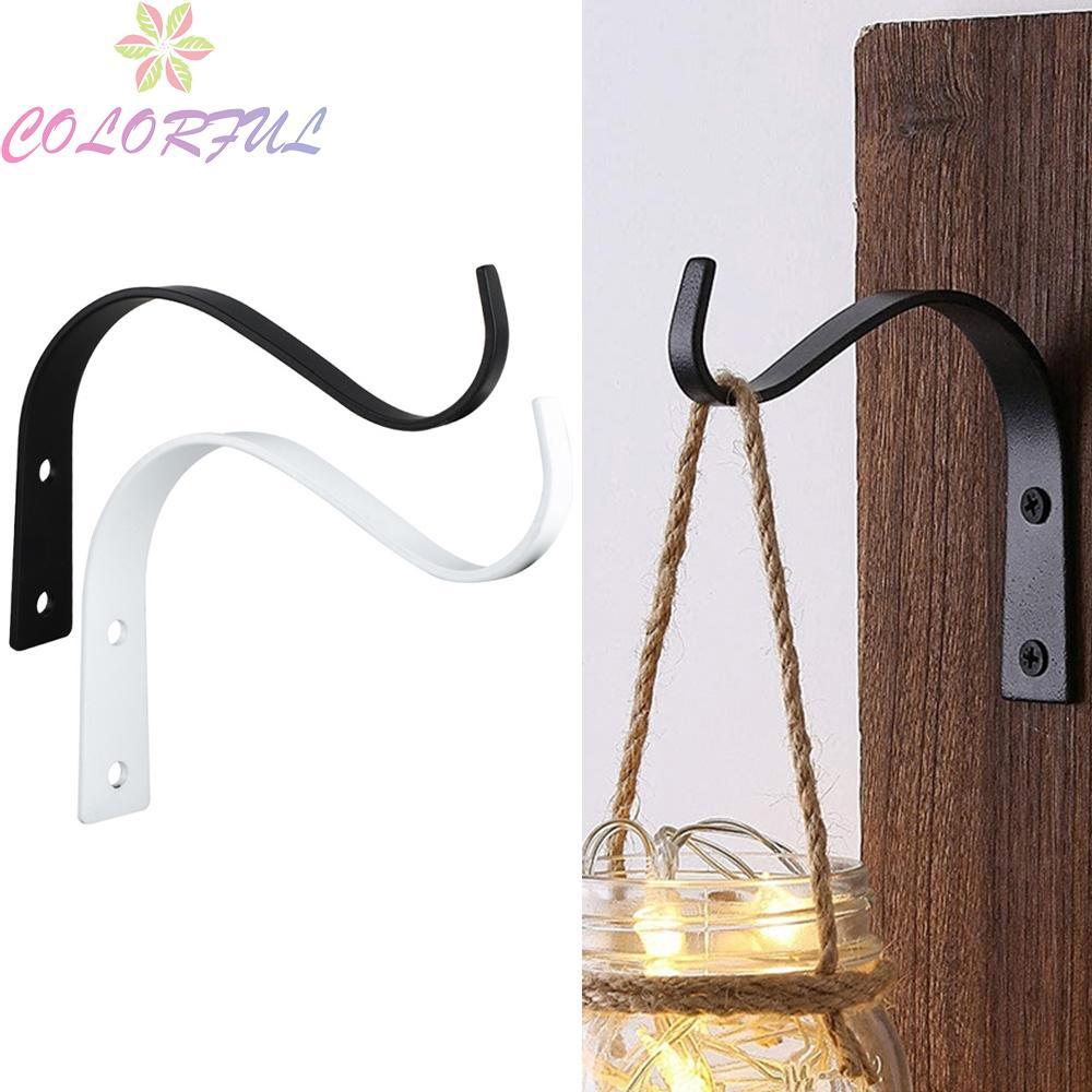 Hook Garden Plant Hanger Hook Wall Decor 3.54*4.5 inches 45g 2pcs Hanging Basket
