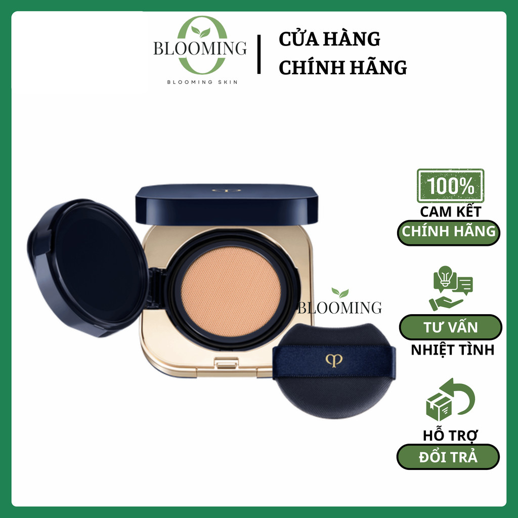 [CHÍNH HÃNG tone I10:Trắng Sáng] Phấn Nước Cushion Cle De Peau Beaute Teint Foundation SPF 25/PA+++