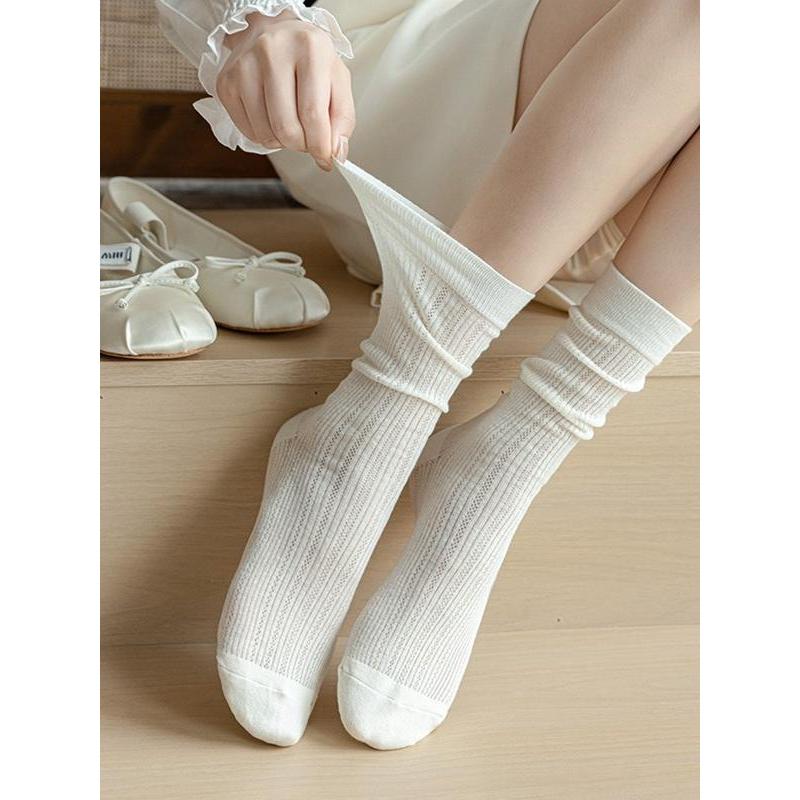 Vì vậy, Miu Miu Miu Phong cách múa ba lê sang trọng ~ Nhìn thực sự gầm rú ~ Với giày da nhỏ Mary Jan