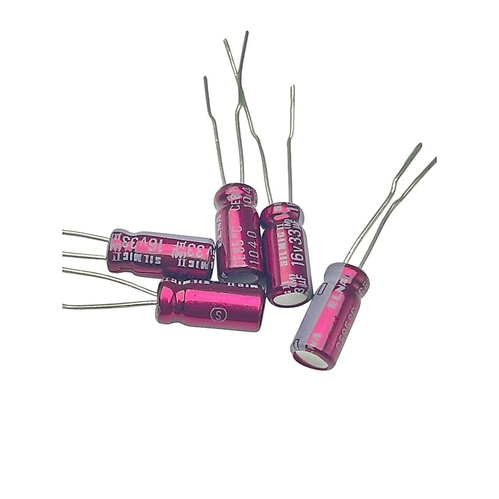 Tụ điện 33uf 16v (Gói 5)