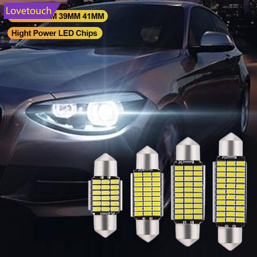 LOVETOUCH 1 Bóng Đèn LED C5W Canbus Bóng Đèn LED Siêu Sáng C5W C10W Đèn Giấy Phép Ô Tô Tự Động Đọc N