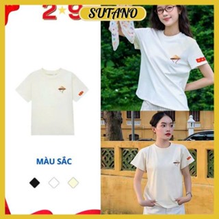 Áo thun baby tee áo babytee in hình nón lá Việt Nam Độc Lập Tự Do Hạnh Phúc A295 SUTANO