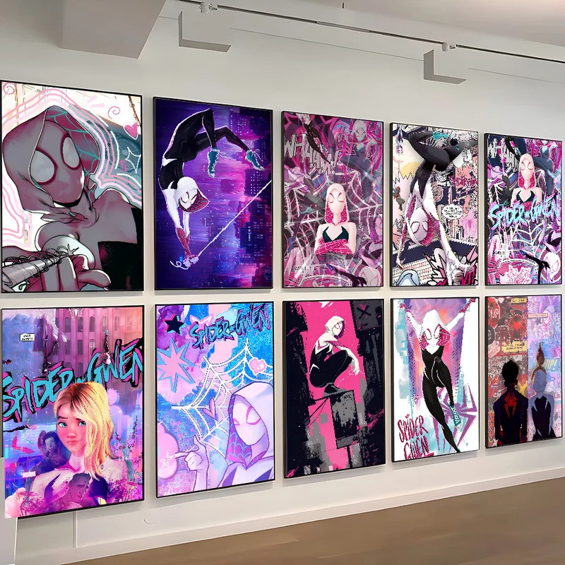 Cool Girl G - Gwen Stacy Poster Nghệ Thuật In Hình Trang Trí Nhà Cửa, Không Khung Tranh Canvas GBGO