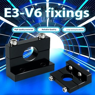 QIUWU E3-V6 Hotend Khối cố định V6 Giá đỡ tản nhiệt cho phụ kiện máy in 3D Lắp ráp máy đùn.
