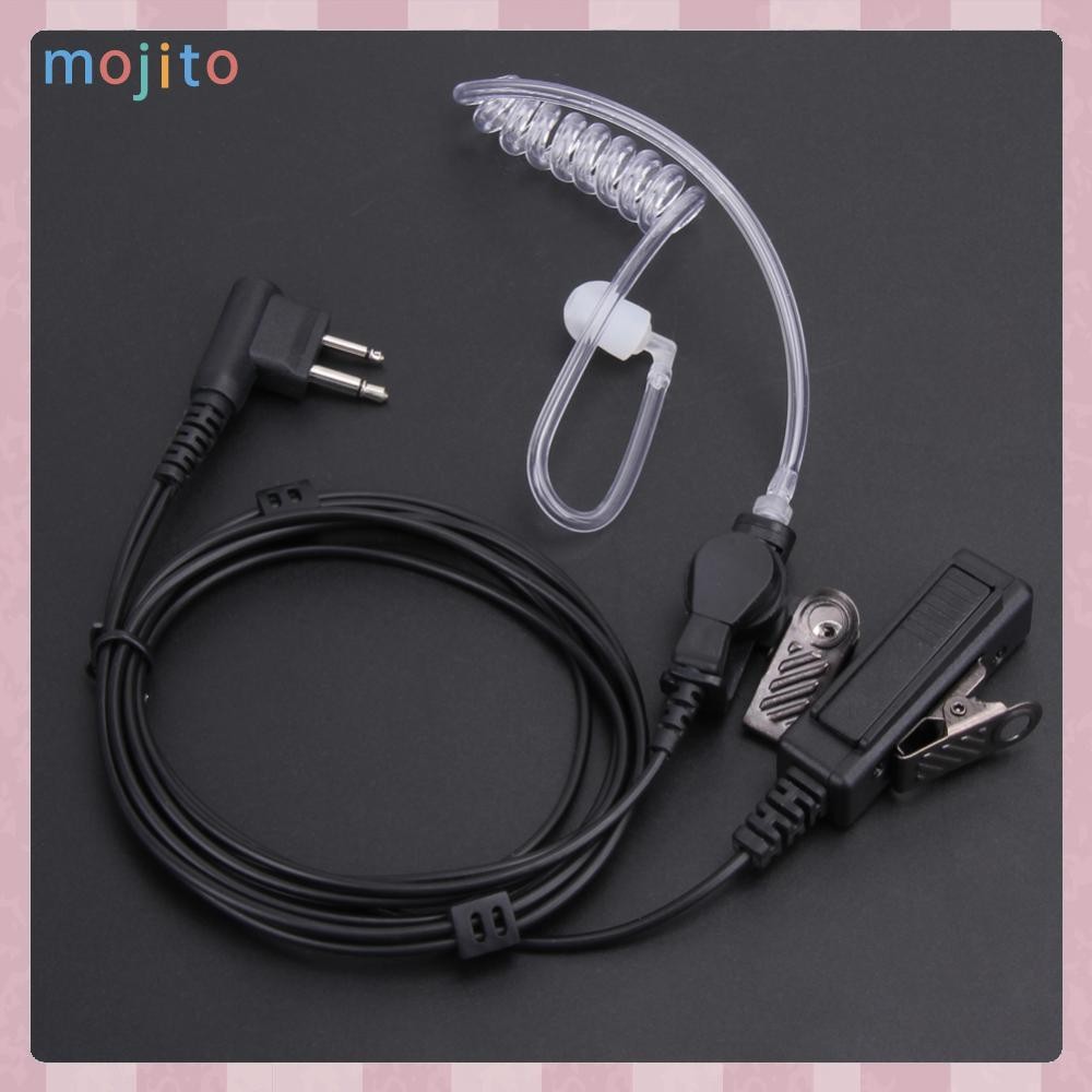 [mojito.vn] Mic Tai Nghe Ống Acoustic 2Pin Covert Cho Đài Phát Thanh Hai Chiều