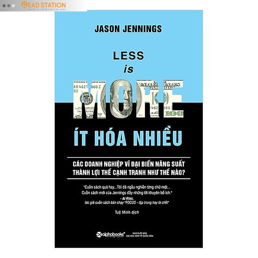 Sách - LESS IS MORE - Ít Hóa Nhiều
