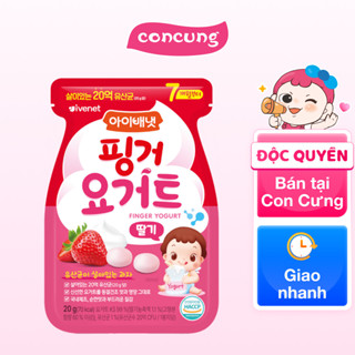 Snack sữa chua sấy khô Ivenet Bebe vị dâu 20g