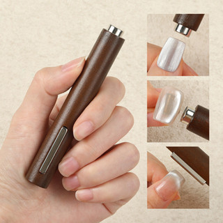  2 TRONG 1 Mắt Mèo Thanh Nam Châm Mạnh Mẽ Đa Năng Dụng Cụ Làm Móng Tay Nghệ Thuật UV LED Gel Ba Lan Hiệu Ứng Ma Thuật Phụ Kiện Làm Móng Tay 