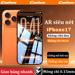 Miếng dán kính cường lực trong suốt – Chống ánh sáng xanh Dành cho iPhone 17 air 16 15 14 13 12 11 Pro max 