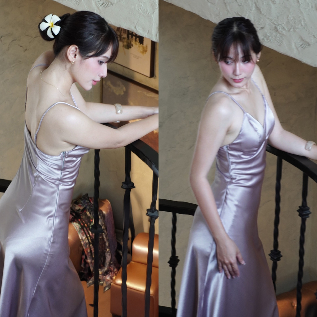 Váy Lụa Dáng Dài 2 Dây Có Kèm Mút Tôn Dáng NV608 Đầm Lụa Hai Dây Đi Tiệc Đi Chơi Sang Trọng | BigBuy360 - bigbuy360.vn