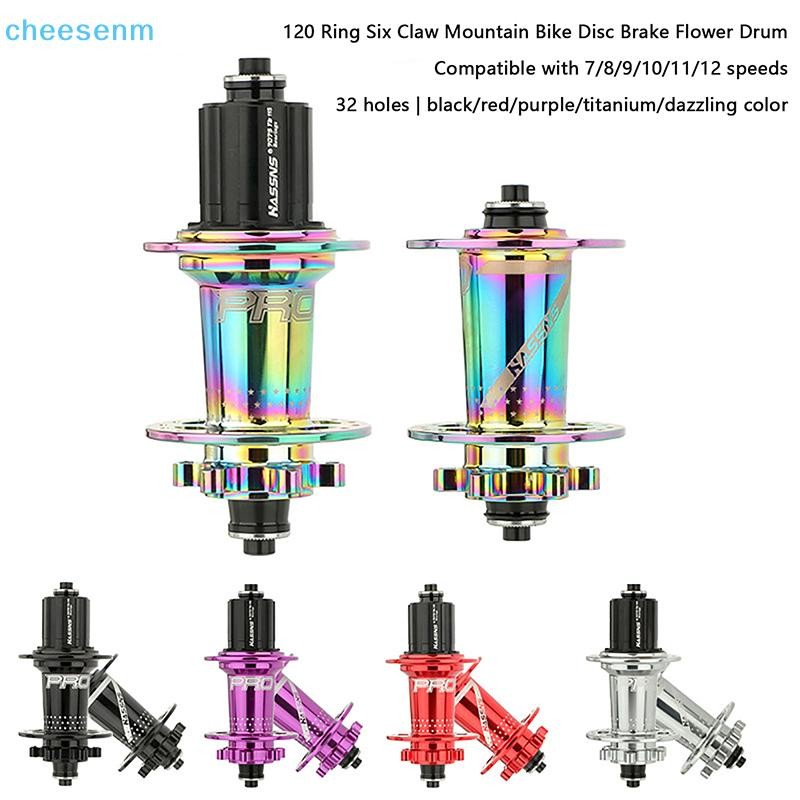 Hub xe MTB Cheenm Hassns Pro7 - 120 lục lạc phát hành nhanh, hỗ trợ nhiều tốc độ